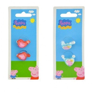 2d&iacute;ln&eacute; sady dětsk&yacute;ch prst&yacute;nků Pras&aacute;tko Peppa (24 ks)