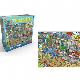 Puzzle That&rsquo;s Life - Vlakov&eacute; n&aacute;draž&iacute;, 1000 d&iacute;lků (1 ks)