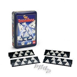 Triominos The Original Travel Tour Edition (Plechov&aacute; krabička) (1 ks)