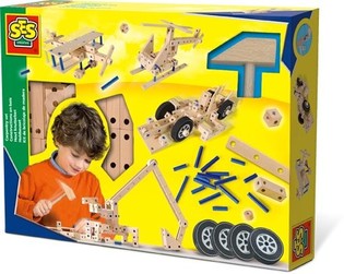 Ses Dřevěn&aacute; kreativn&iacute; sada velk&aacute; (1 ks)