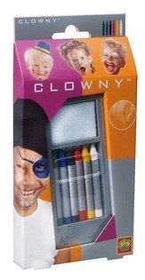 SES Clowny Barvy na obličej v tužce (6 barev) (1 ks)