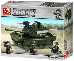 Sluban Tank M38-B6500 Army Stavebnice (1 ks)