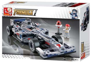 Sluban Stř&iacute;brn&yacute; Z&aacute;vodn&iacute; Vůz F1 M38-B0352 (1 ks)