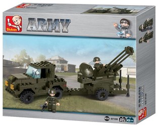 Sluban Protiletadlov&eacute; Dělo Army M38-B7300 (1 ks)