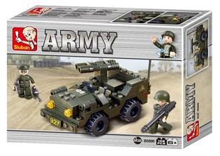 Sluban Vojensk&yacute; Jeep M38-B5800 Stavebnice (1 ks)