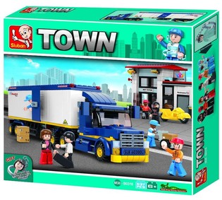 Sluban N&aacute;kladn&iacute; auto M38-B0318 Town Stavebnice (1 ks)