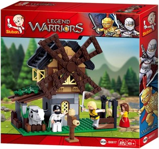 Sluban Legend Warriors Větrn&yacute; ml&yacute;n M38-B0617 (1 ks)
