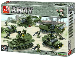 Stavebnice Sluban Army M38-B0311 (1001 d&iacute;lků)