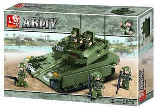 Vojensk&yacute; tank Sluban M38-B0305 Stavebnice (1 ks)