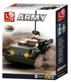 Sluban Jeep 8 v 1 M38-B0587F (1 ks)