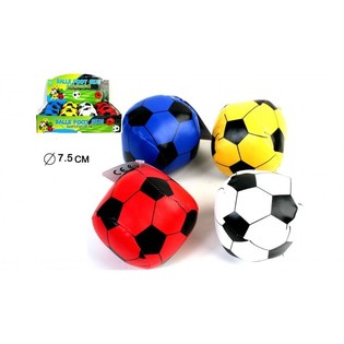 Mix Barev Fotbalov&eacute; M&iacute;če, 7,5 cm v Displeji (12 ks)