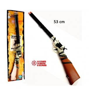 VELK&Aacute; KOVBOJSK&Aacute; KAPSLOVKA WESTERN, 8 RAN, 53 CM (12 ks)