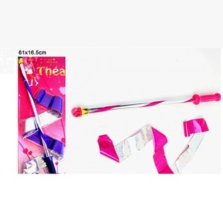 Mažoretkov&aacute; hůlka se stuhou Twirling, 51 cm (24 ks)