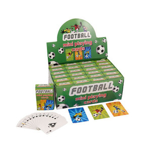 MINI HRAC&Iacute; KARTY &ndash; MODEL: FOTBAL V DISPLAYI (24 ks)