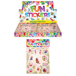 SAMOLEPKY FUN STICKERS &ndash; MODEL: V&Iacute;LY (120 ks)