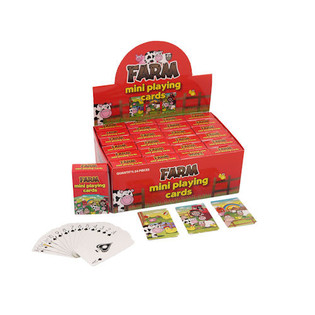 MINI HRAC&Iacute; KARTY &ndash; MODEL FARMA V DISPLEJI (24 ks)