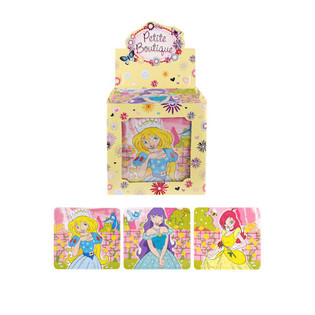 Puzzle s princeznami, 13x12 cm v displeji (108 ks)