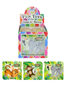 Jungle puzzle - 13 x 12 cm v displeji (108 ks)