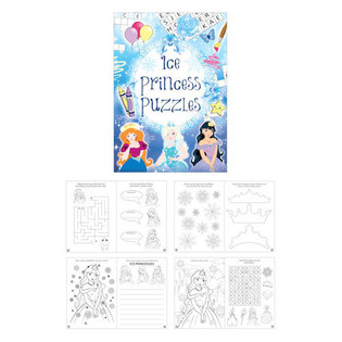 Puzzle kniha Ledov&aacute; princezna (48 ks)