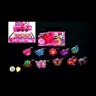 SV&Iacute;T&Iacute;C&Iacute; LED SPONKY DO VLASŮ V DISPLEJI (24 ks)
