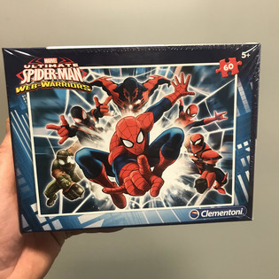 MARVEL &ndash; SPIDERMAN PUZZLE, 60 d&iacute;lků (4 ks)