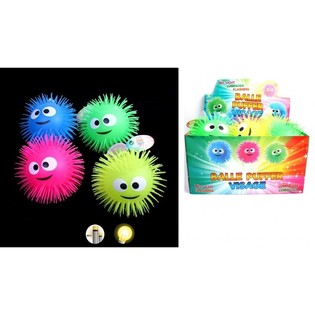 VELK&Eacute; SV&Iacute;T&Iacute;C&Iacute; PUFFER BOUNCE M&Iacute;ČKY V DISPLEJI (12 ks)