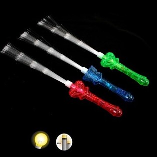 Velk&eacute; Sv&iacute;t&iacute;c&iacute; Optick&eacute; Tyčinky LED, 40 cm (48 ks)
