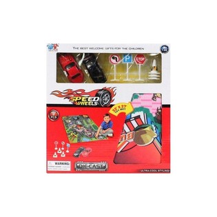 AUT&Iacute;ČKA DIE CAST HRAC&Iacute; SET S PODLOŽKOU (6 ks)