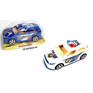 VELKÁ POLICEJNÍ AUTA NA BLISTRU (6 ks)