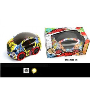 Bump & Go Graffiti Auto se Světlem a Zvukem (6 ks)