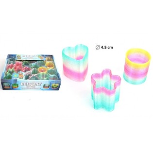 PRUŽINA NA SCHODY MIX DESIGN &Oslash;4.5 CM V DISPLEJI (24 ks)