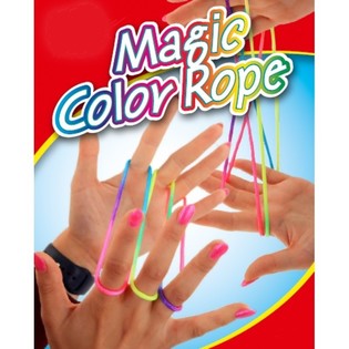 **RAGE 2018** RAINBOW MAGIC COLOR ROPE - V&iacute;cebarevn&aacute; Duhov&aacute; Prov&aacute;zky (60 ks)