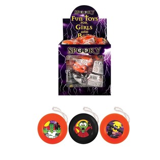 HALLOWEEN - JOJO PRO DĚTI Ø 3,8 CM V DISPLAYI (72 ks)