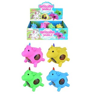 Squishy mačkac&iacute; m&iacute;čky Jednorožec (12 ks)