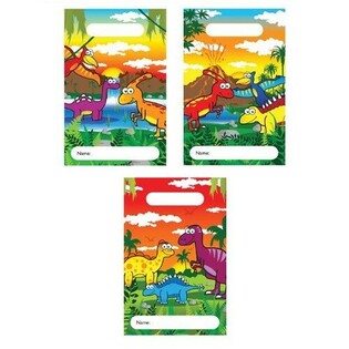 D&Aacute;RKOV&Eacute; S&Aacute;ČKY DINOSAURUS &ndash; 23x15 cm (144 ks)