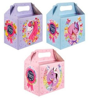 Dětsk&yacute; menu box &ndash; Pon&iacute;ci &ndash; 14 x 9,5 x 18 cm (6 ks)