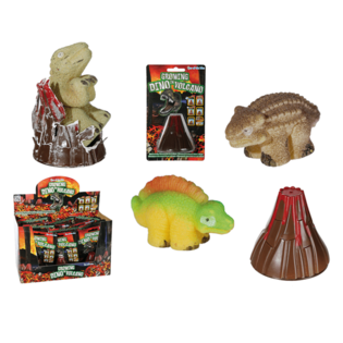 ROSTOUC&Iacute; DINOSAURUS VE VULK&Aacute;NU (12 ks)