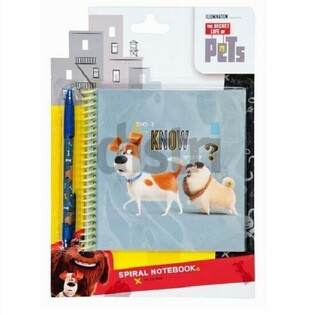 TAJN&Yacute; ŽIVOT MAZL&Iacute;ČKŮ &ndash; Z&aacute;pisn&iacute;k + Pero (12 ks)
