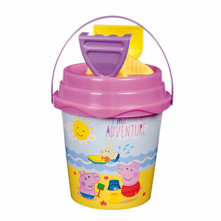 Velk&yacute; 5d&iacute;ln&yacute; Pl&aacute;žov&yacute; Set Pras&aacute;tko Peppa (6 ks)