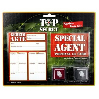 TOP SECRET &ndash; SPECI&Aacute;LN&Iacute; AGENT, SADA NA OTISKY PRSTŮ (12 ks)