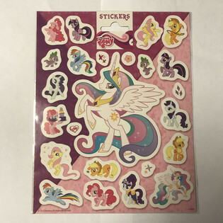 Velk&eacute; archy samolepek My Little Pony, 20x16 cm (10 ks)