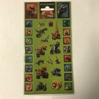 Samolepky DINOTRUX - 20 x 10 cm (10 ks)