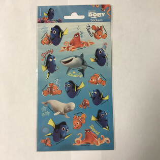 SAMOLEPKY: DISNEY HLED&Aacute; SE DORY, 20 x 10 cm (10 ks)