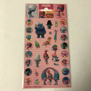 Arch Samolepek TROLLS - 20 x 10 cm (10 ks)