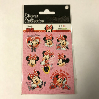 Samolepky Disney Minnie Mouse - 16 x 9 cm (10 sad)