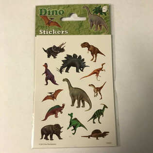 ARCHY SAMOLEPEK: DINOSAURUS, 16 x 9 cm (10 ks)