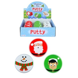 V&aacute;nočn&iacute; Sliz Slime Putty v Displayi (12 ks)