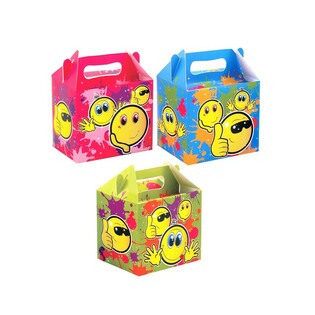 Dětsk&yacute; Menu Box SMILEY &ndash; 14 x 9,5 x 18 cm (12 ks)