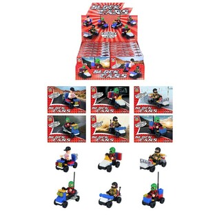 BLOCK CARS &ndash; Vozidla ze Stavebn&iacute;ch Kostek (12 ks)