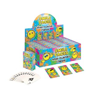 MINI HRAC&Iacute; KARTY &ndash; MODEL: SMILEY V DISPLAYI (24 ks)